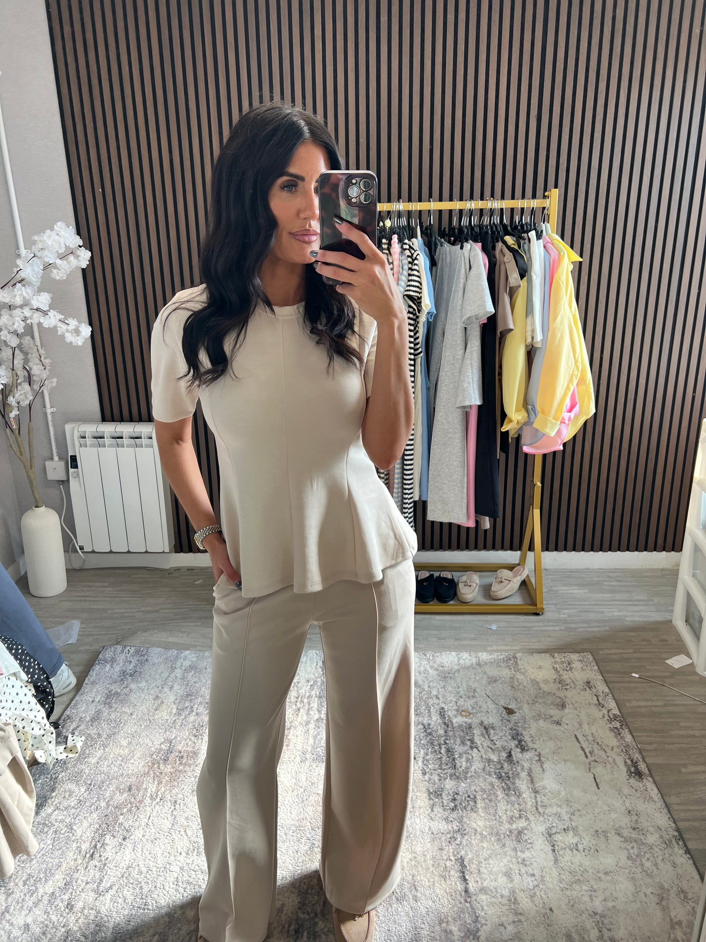 ELLA Peplum Set