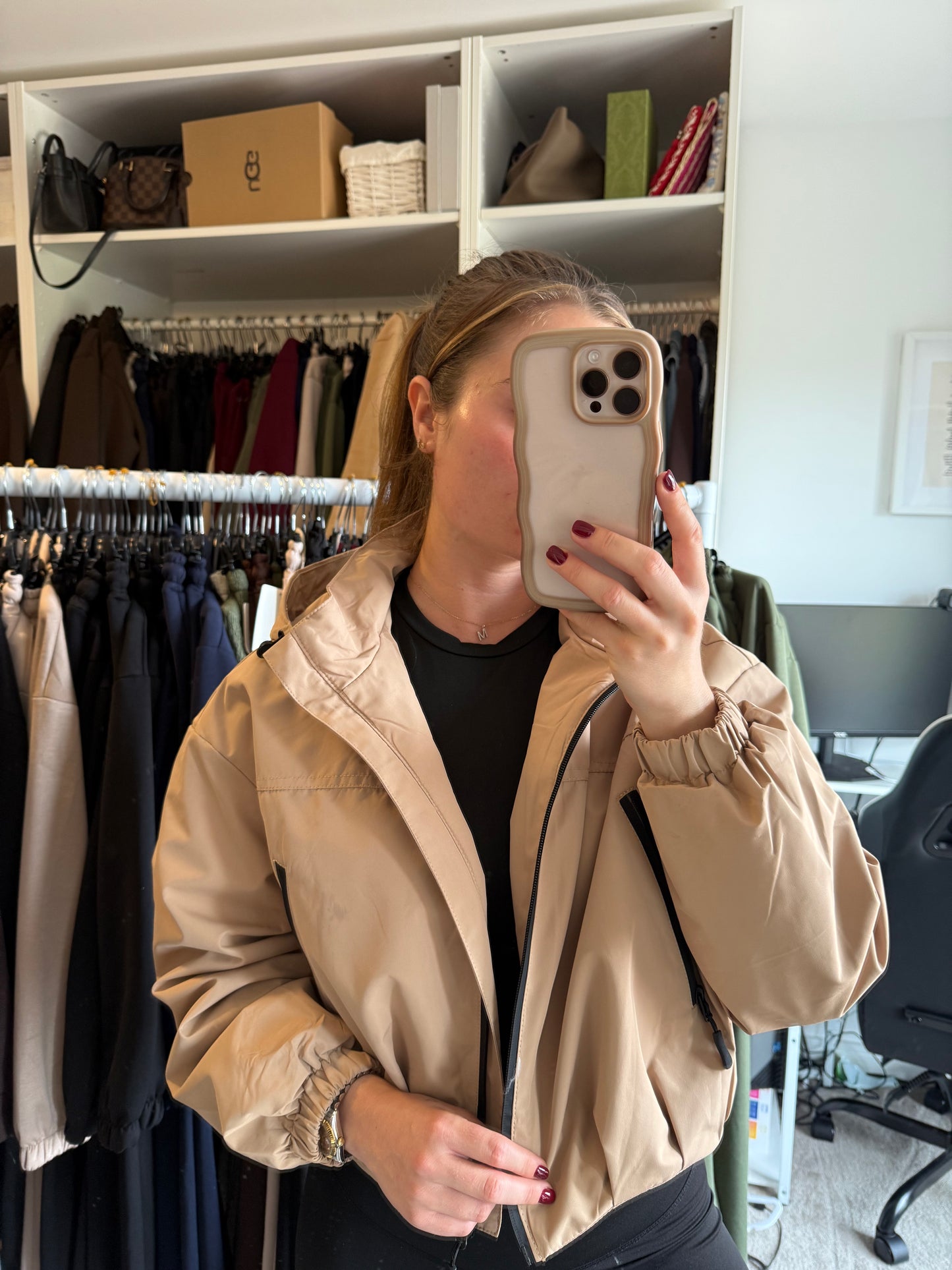 PRE ORDER - Cropped Waterproof Jacket