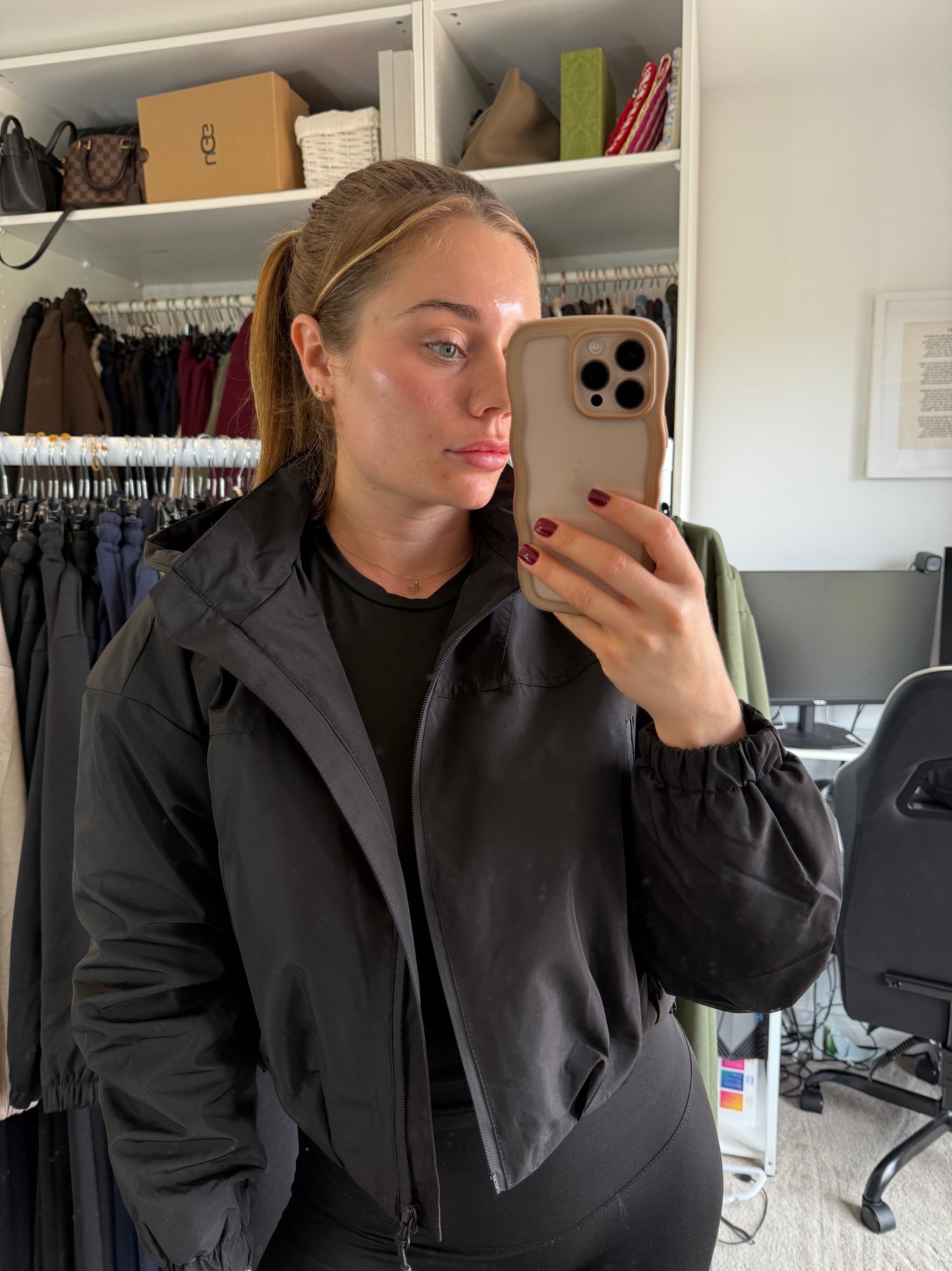 PRE ORDER - Cropped Waterproof Jacket