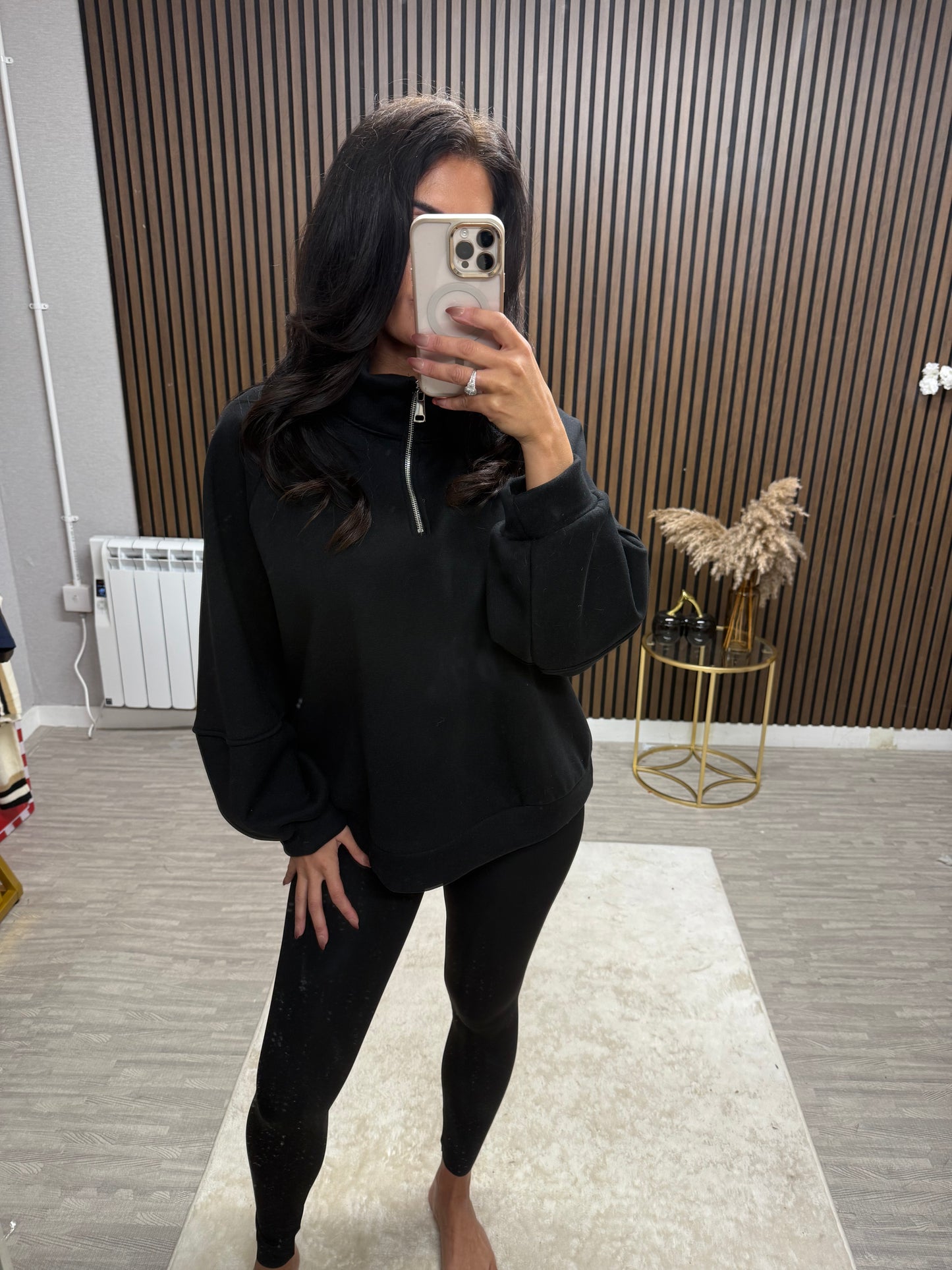 SABRINA 1/4 Zip Jumper