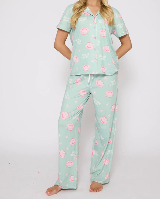 PRE-ORDER - 'Love U So Matcha' Pyjamas
