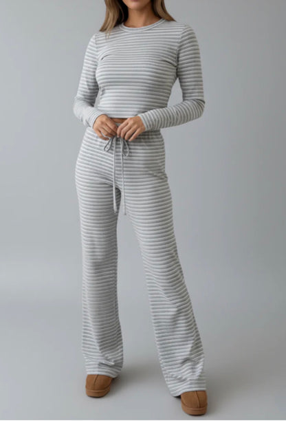 Rachel Stripe Lounge Set