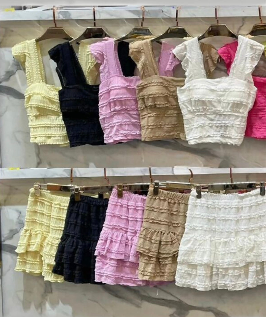 Sadie Ruffle Set
