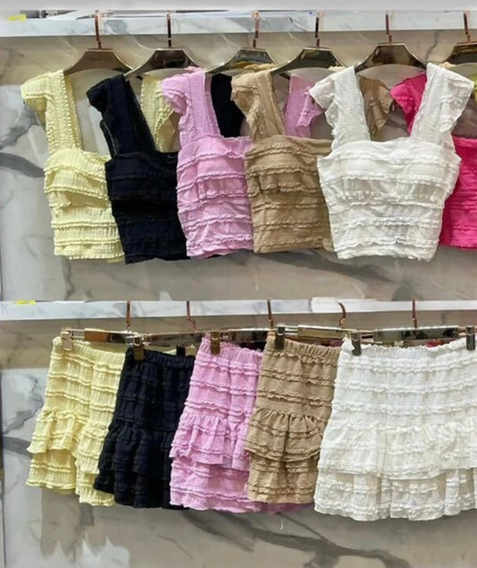 Sadie Ruffle Set